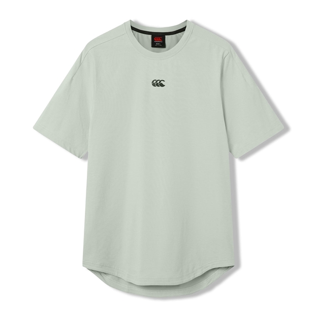 Canterbury Mens Everest Dart Technical T-Shirt Sea foam Green - Front View