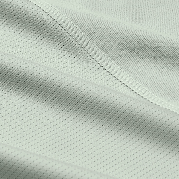 Canterbury Mens Everest Dart Technical T-Shirt Sea foam Green - Material Detail