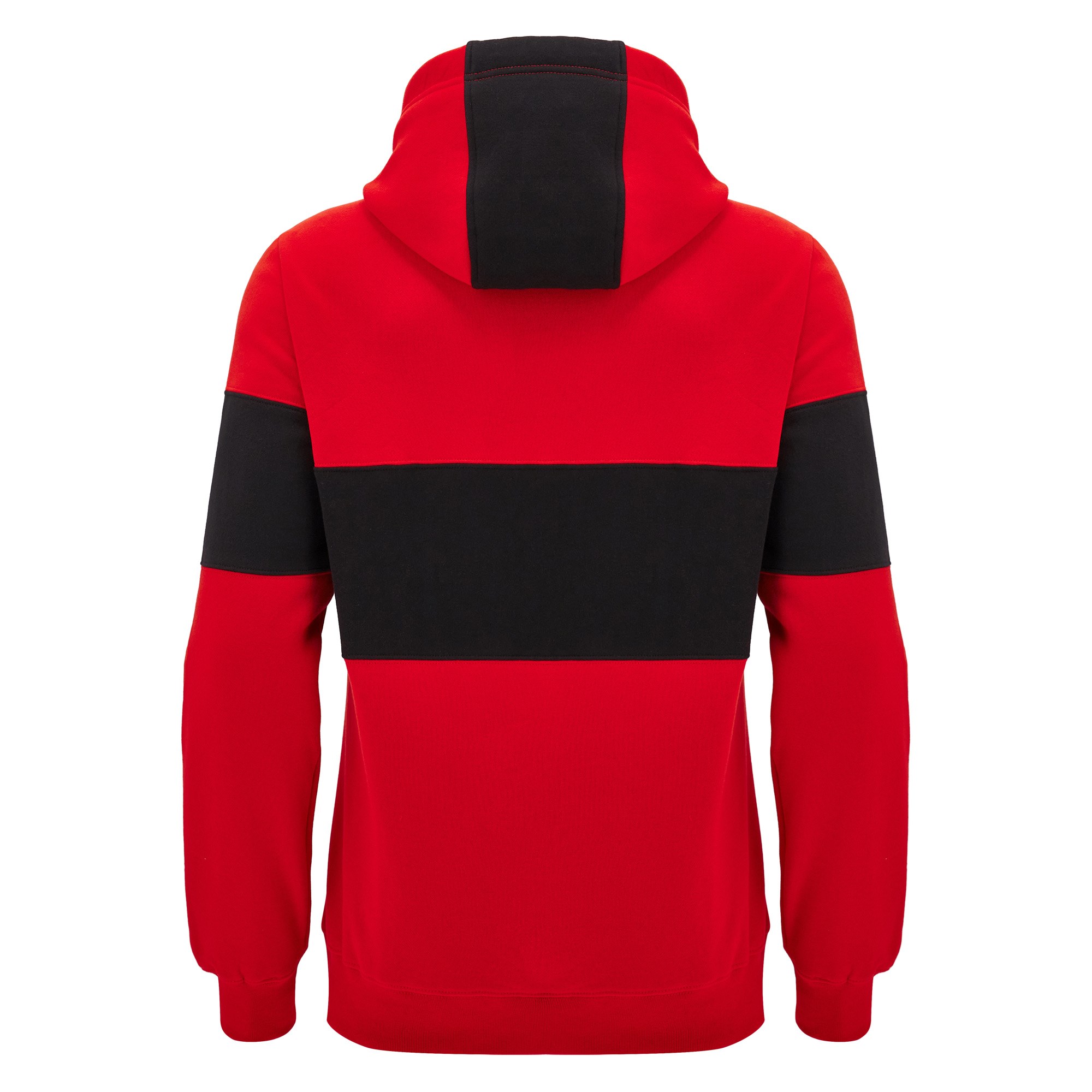 Wales Mens Travel Leisure Hoodie - Red 2025 - Front