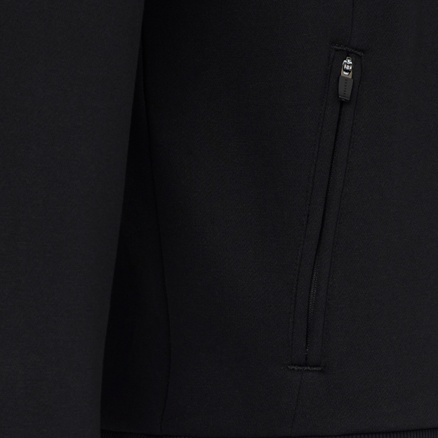 England Mens Off Pitch Sweatshirt 26/27 Castore Black - Zipped Pockets Close-up
