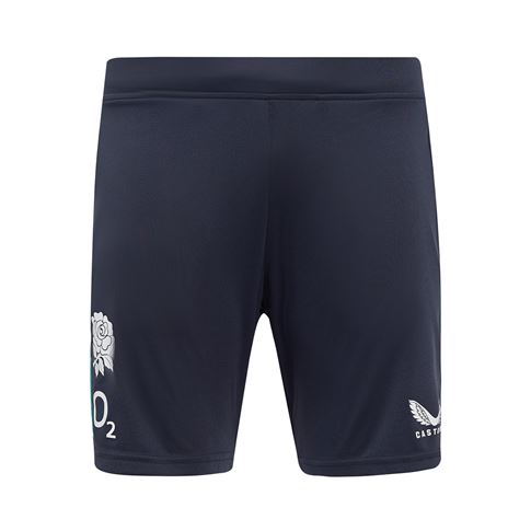 England Mens Performance Knit Shorts 25-26 Inkwell:Storm Blue - Front