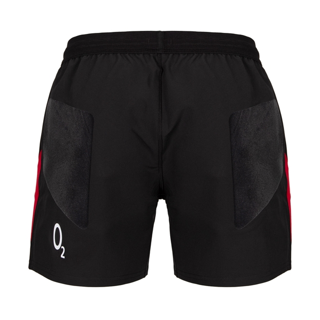 England Mens Contact Training Short Black 2025 - Back