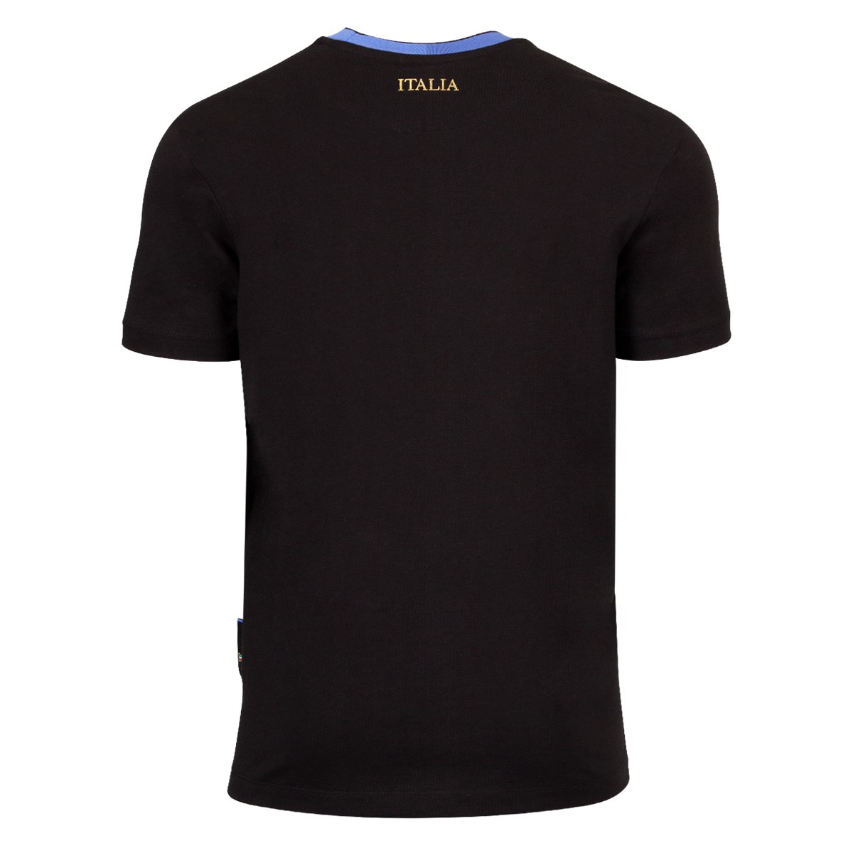 Italy Mens Supporters T-Shirt 25/26 Black - Front