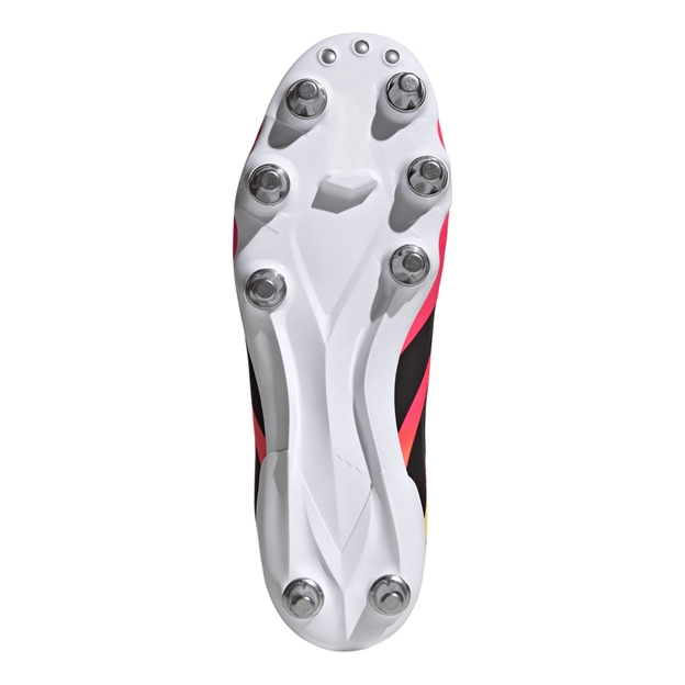 Adidas Adults Kakari Elite Soft Ground Rugby Boots Solar Turbo - Soleplate View