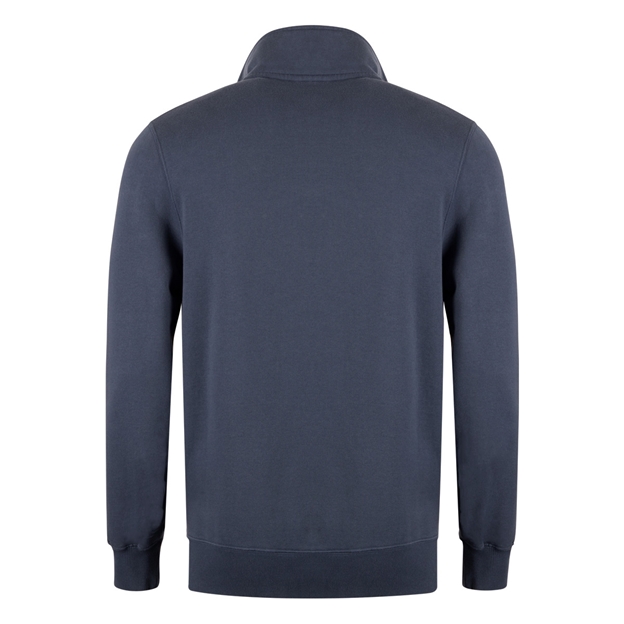 R1823 Ireland Legends of 2026 Quarter Zip Top Petrol Blue - Back View