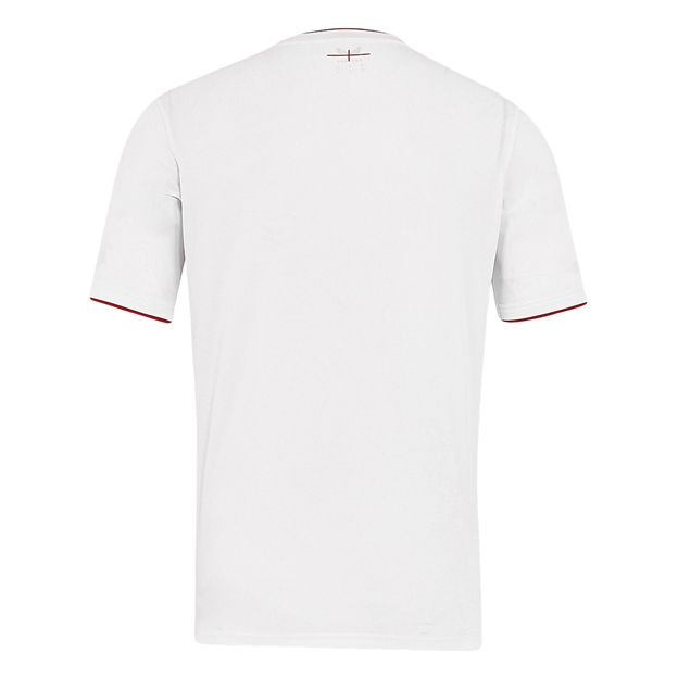 England Mens Limited Edition Calcutta Cup Since 1879 Home Rugby Shirt 25/26 White - Back