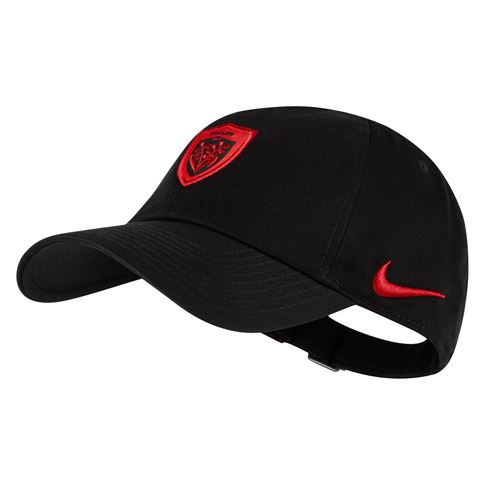 RC Toulon Adults Baseball Cap Black 25/26 - Front