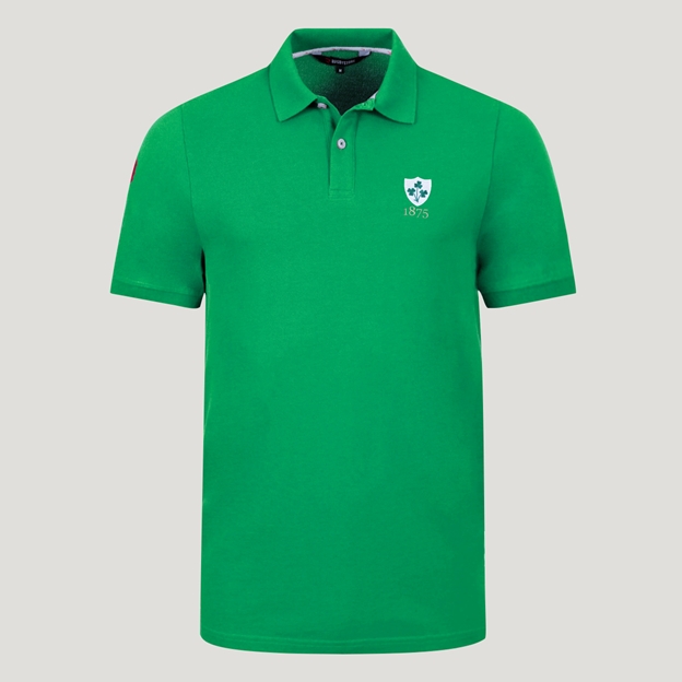 Ireland 1875 Polo - Emerald Green