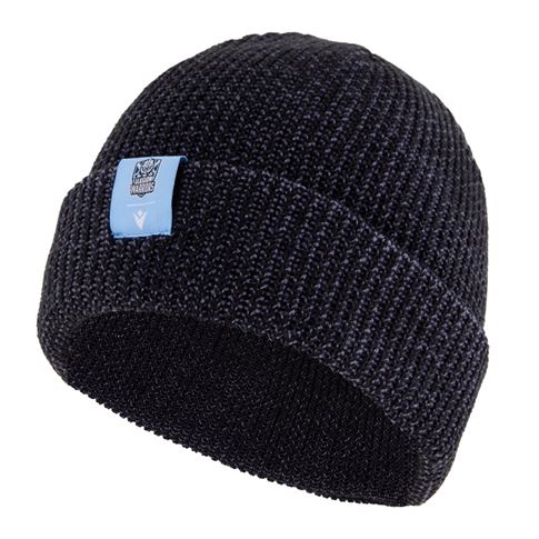 Glasgow Warriors Adults Beanie 26/27 Black - Front View