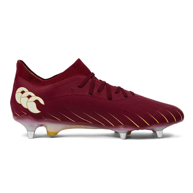 Canterbury Adults Speed Falcon Elite SG Rugby Boots Red - Instep