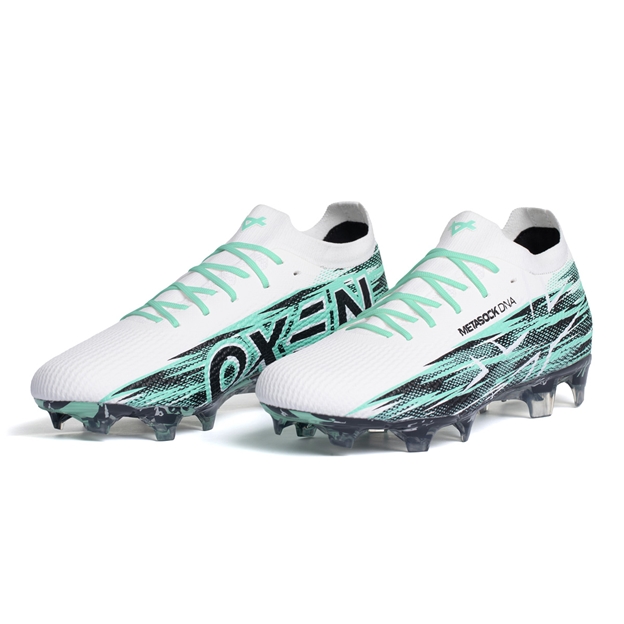 Oxen Adults Metasock Firm Ground Rugby Boots Cool Mint - Pair