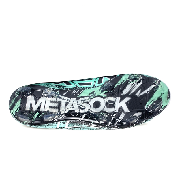 Oxen Adults Metasock Firm Ground Rugby Boots Cool Mint - Soleplate