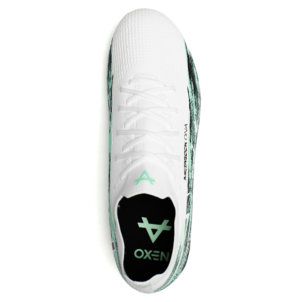 Oxen Adults Metasock Firm Ground Rugby Boots Cool Mint - Top