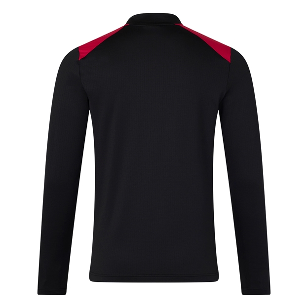 England Mens Performance Midlayer Top 26/27 Castore Black - Back