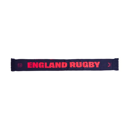 England Scarf 26/27 Navy and Pink - Front View