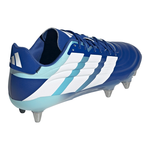 Adidas Adults Kakari RS Soft Ground Rugby Boots Team Royal Blue - Heel View