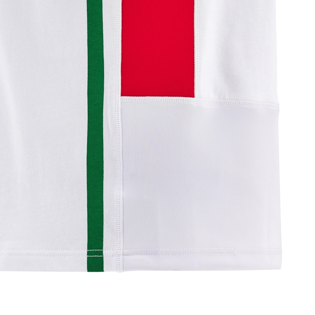 Wales Mens Away Cotton Rugby Shirt - Short Sleeve 24/25 - Hem