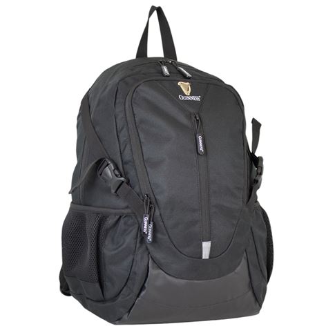 Guinness 25L Backpack Black - 3 Qtr View