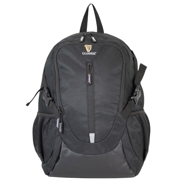 Guinness 25L Backpack Black - Front View