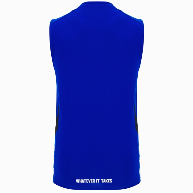 Glasgow Warriors Mens Training T-Shirt 25/26 - Electric Blue/Black - Back