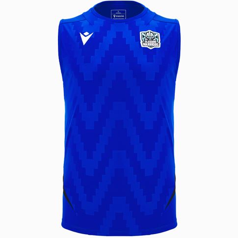 Glasgow Warriors Mens Training T-Shirt 25/26 - Electric Blue/Black - Front