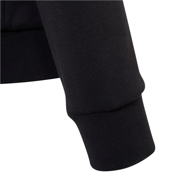 All Blacks Kids Leisurewear Full Zip Hoodie 26/27 All Black - Sleeve Detail