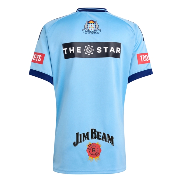 New South Wales Mens Home Jersey 25/26 Light Blue - Back