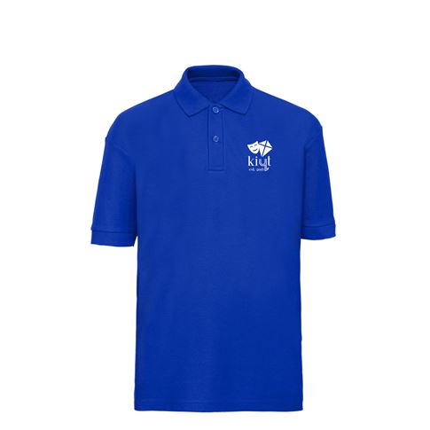 Innerleithen Opera Kids Polycotton Polo Shirt – Bright Royal