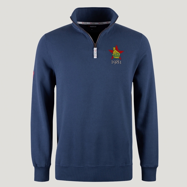 Zimbabwe 1981 Qtr Zip Top Petrol Blue - Front View