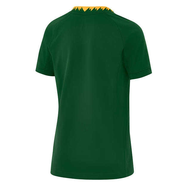 South Africa Springboks Youth Home Stadium Rugby Shirt 25/26 - Green