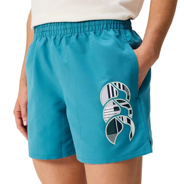 Canterbury Womens Uglies Tactic Shorts Navy - Model Close-up