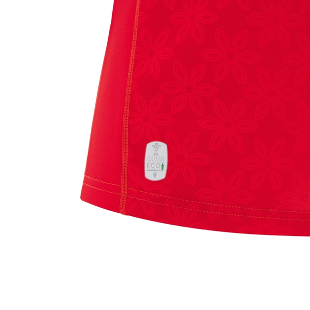 Wales Womens WRWC 2025 Home Rugby Shirt Red - Official Product