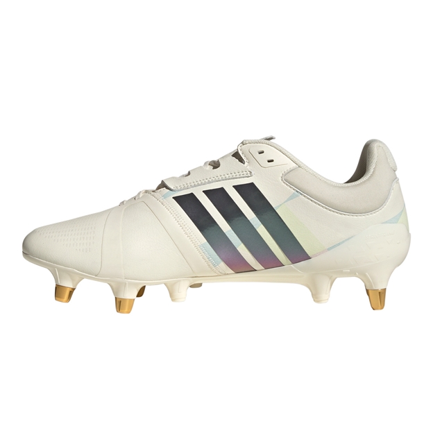 adidas Womens RS15 SG Rugby Boots White - Instep