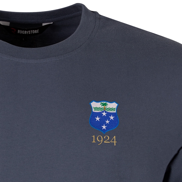 R1823 Samoa 1924 T-Shirt - Petrol Blue