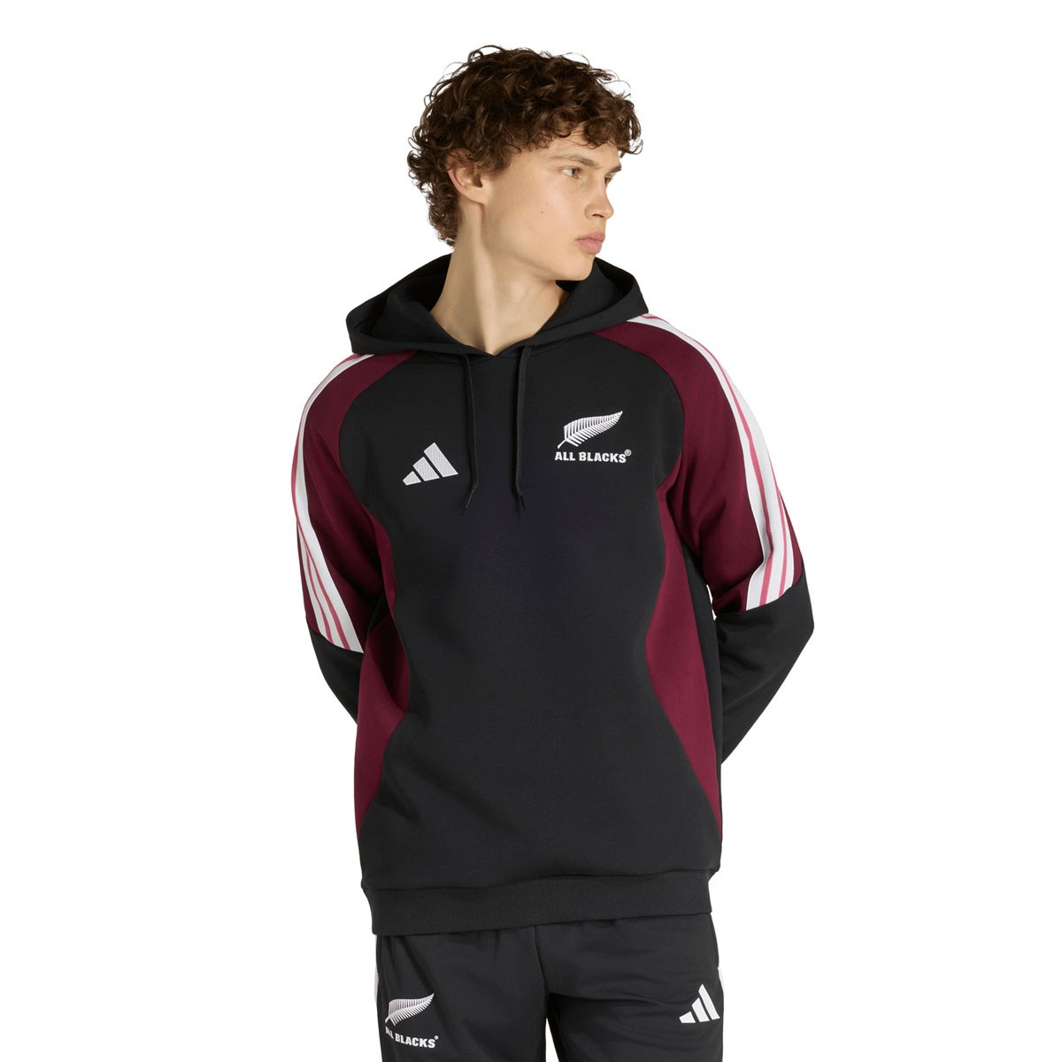 All Blacks Mens Hoodie 26/27 All Black - Front View