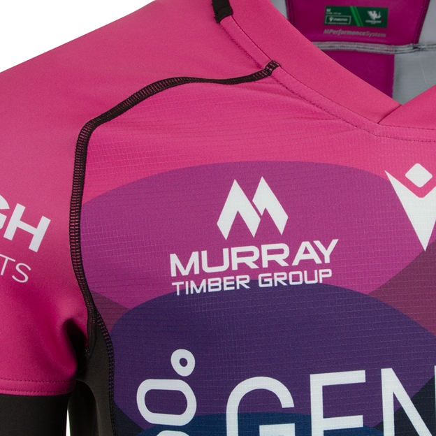Connacht Kids Training Jersey Short Sleeve 2025 - Sponsors