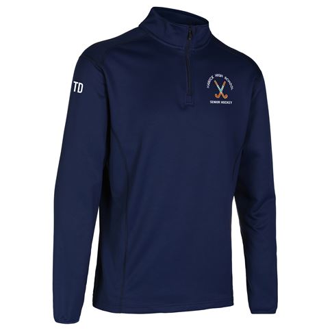 Hawick High School Senior Hockey 1/4 Zip Top - Front