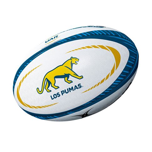 Gilbert Argentina Replica Rugby Ball Size 5 - Front