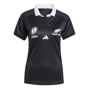 Black Ferns Womens Rugby World Cup Home Rugby Shirt 2025 - Front
