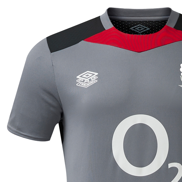 England Kids Gym T-Shirt - Grey - 2025 - Umbro