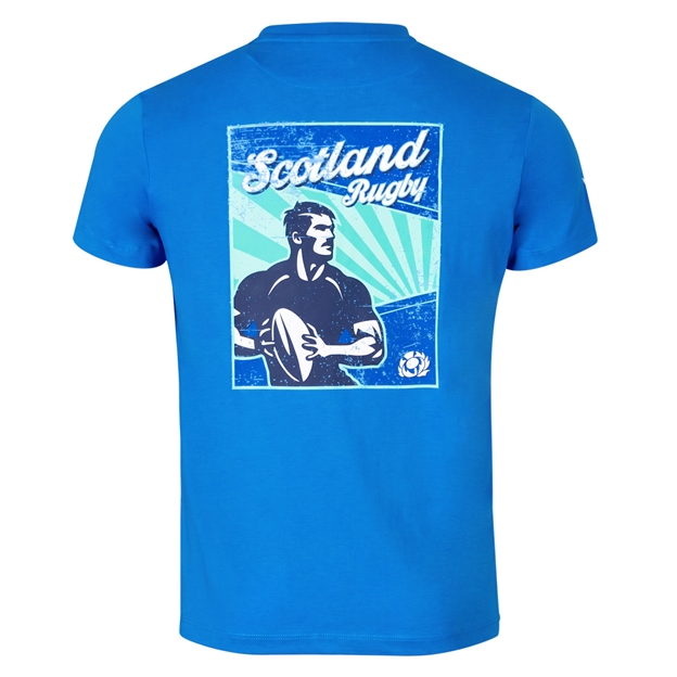 Scotland Mens Leisure T-Shirt 26/27 - Back View