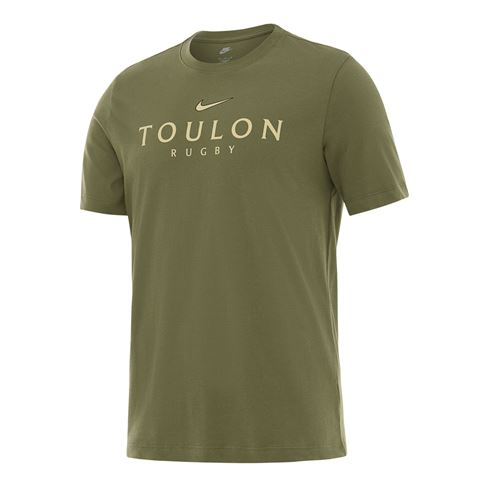Toulon Mens T-Shirt 26/27 Olive - Front View