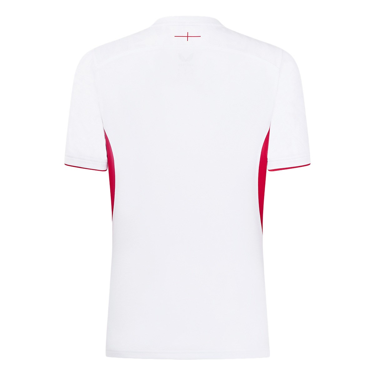 England Womens Home Red Roses Rugby Shirt 25/26 White - Front