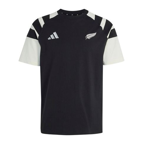 All Blacks Mens Leisurewear T-Shirt 26/27 All Black - Front View