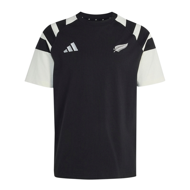 All Blacks Mens Leisurewear T-Shirt 26/27 All Black - Front View