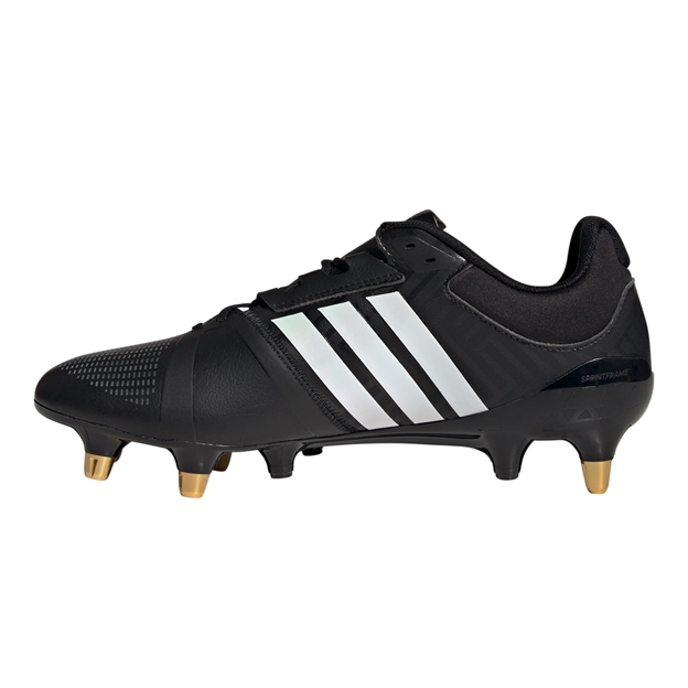 adidas Womens RS15 SG Rugby Boots Black - Instep