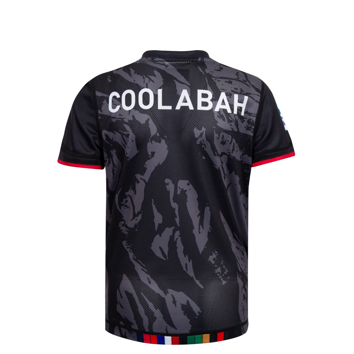 Crusaders Kids Pro Training T-Shirt Black 2025 - Front