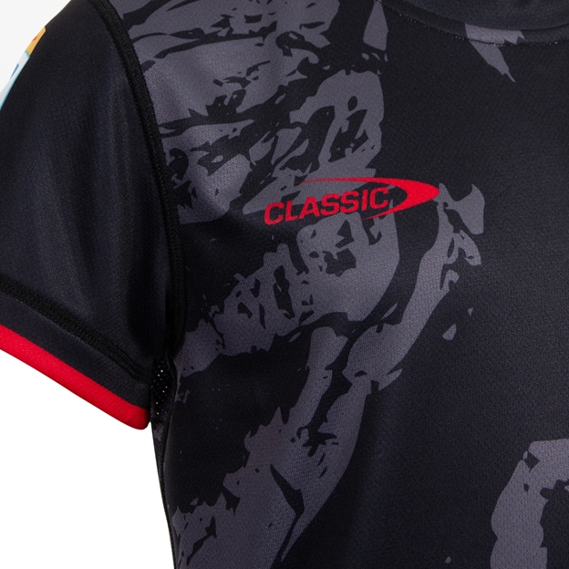 Crusaders Kids Pro Training T-Shirt Black 2025 - Classic Sportswear