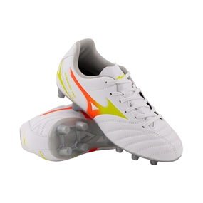Mizuno Kids Monarcida Neo III Select Firm Ground Rugby Boots White - Front View