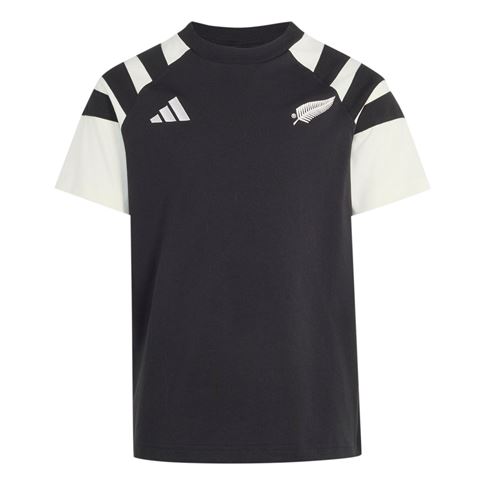 All Blacks Kids Leisurewear T-Shirt 26/27 All Black - Front View